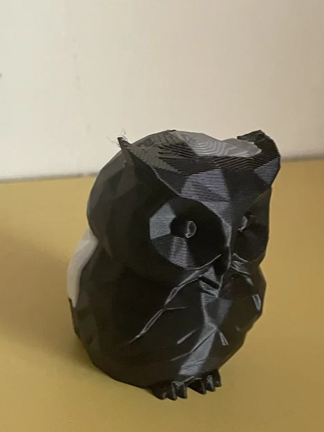 Mô hình cú mèo Low Poly đa sắc (Cute Multi Color Low Poly Owl) - Image 1