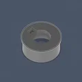 Nút chặn gắn tường dạng lỗ khóa (KeyHole Mounting Plug) 3D - Thumbnail 3