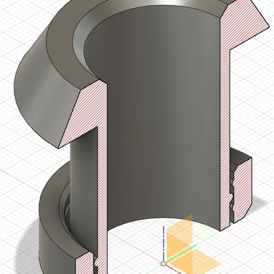 Nút Bịt Lỗ Đi Dây Cáp (Cable Grommet) In 3D Tiện Lợi