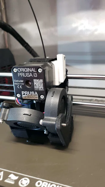 Mount accelerometer KUSBA cho Prusa MK3S+ (KUSBA Accelerometer Mount) - Image 1