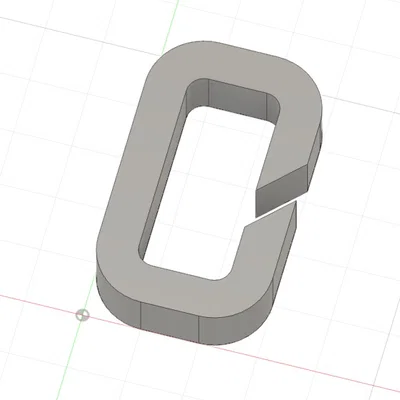 D-ring tham số (parametric) có khe tách