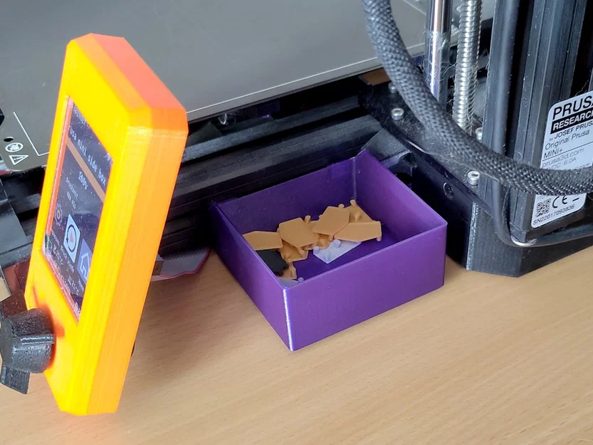 Hộp kẹp hông cho Prusa Mini (Prusa Mini side box) - Image 1