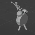 Roblox Doors: Figure the Clockrider – Figure ngồi trên đồng hồ - Thumbnail 3