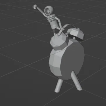 Roblox Doors: Figure the Clockrider – Figure ngồi trên đồng hồ
