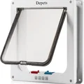 Bộ nối độ dày cửa cho DEPETS Large Cat Door – mở rộng 3/4" - Thumbnail 2