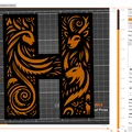 Mô hình trang trí chữ H nghệ thuật - Crazy Alphabet 20cm - Thumbnail 9