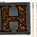 Mô hình trang trí chữ H nghệ thuật - Crazy Alphabet 20cm - Thumbnail 10