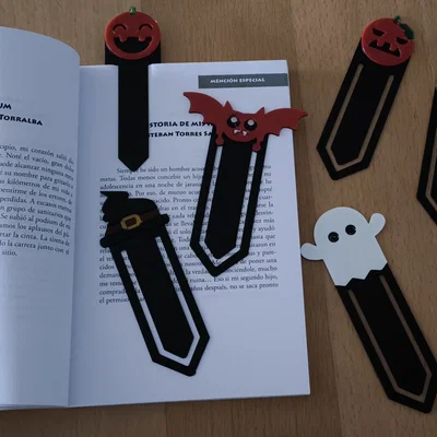 Bộ Bookmark Halloween – Mẫu Vui Nhộn & Rùng Rợn Cho Mọi Lứa Tuổi