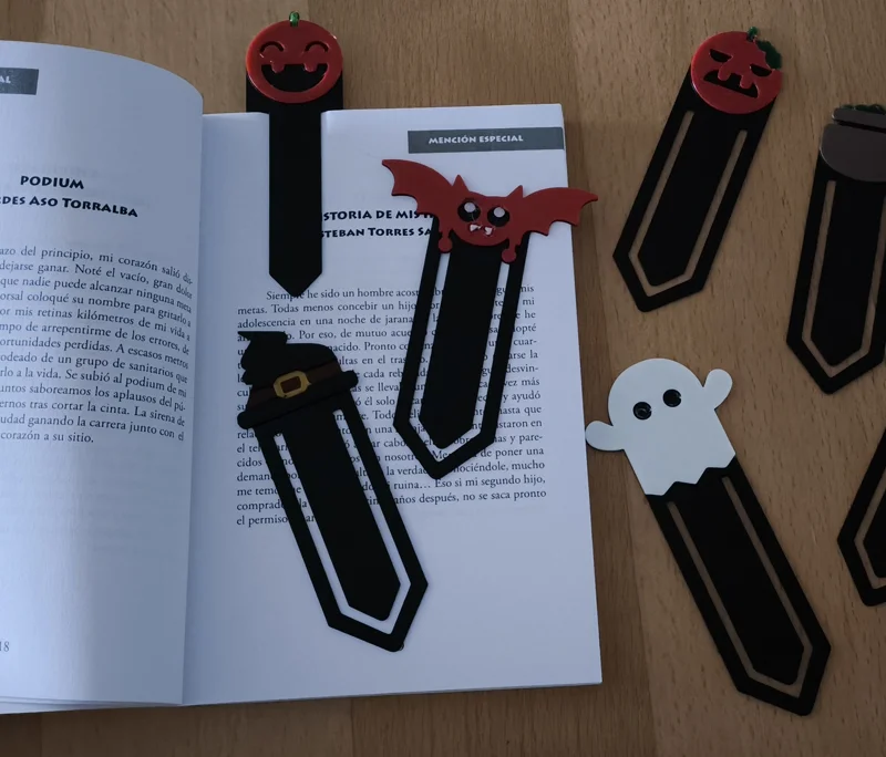 Bộ Bookmark Halloween – Mẫu Vui Nhộn & Rùng Rợn Cho Mọi Lứa Tuổi