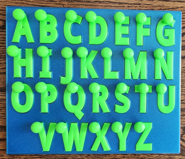 Puzzle Chữ Cái Cho Bé Tập Đi (Alphabet) – Xem Ghi Chú! - Image 1