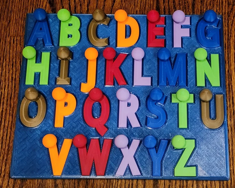 Puzzle Chữ Cái Cho Bé Tập Đi (Alphabet) – Xem Ghi Chú! - Image 3