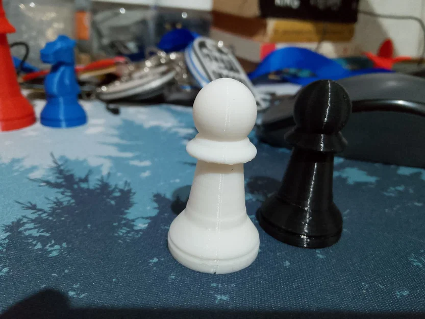 Mô hình quân Tốt trong cờ vua (Pawn) - Kích thước chuẩn 24x43mm - Image 2