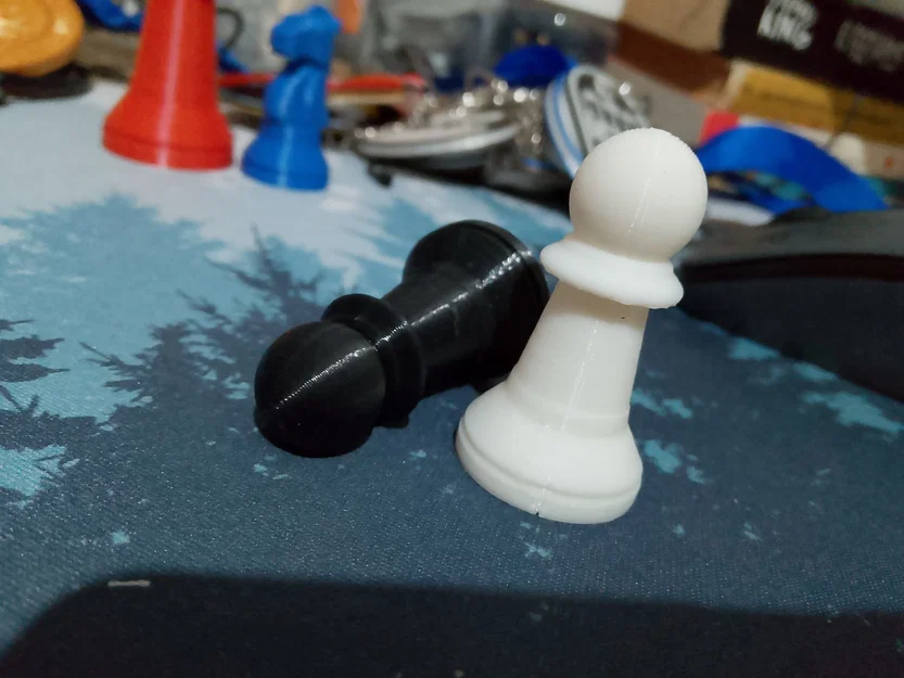 Mô hình quân Tốt trong cờ vua (Pawn) - Kích thước chuẩn 24x43mm - Image 4
