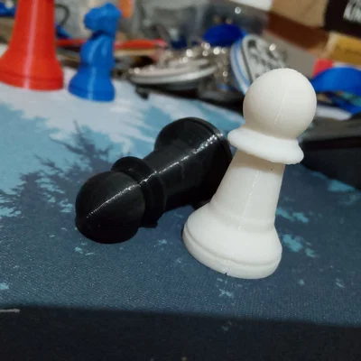 Mô hình quân Tốt trong cờ vua (Pawn) - Kích thước chuẩn 24x43mm
