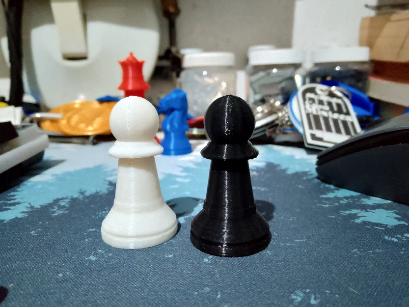 Mô hình quân Tốt trong cờ vua (Pawn) - Kích thước chuẩn 24x43mm - Image 5