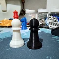 Mô hình quân Tốt trong cờ vua (Pawn) - Kích thước chuẩn 24x43mm - Thumbnail 5