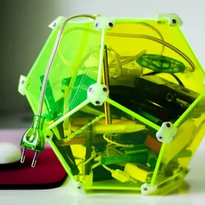 Mô hình hộp đa diện Dodecahedron lưu trữ đồ dùng độc đáo