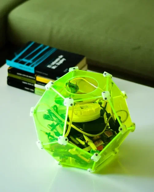 Mô hình hộp đa diện Dodecahedron lưu trữ đồ dùng độc đáo - Image 2