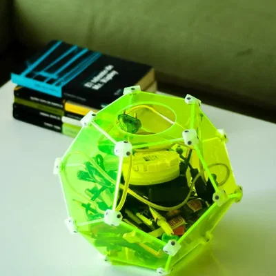 Mô hình hộp đa diện Dodecahedron lưu trữ đồ dùng độc đáo