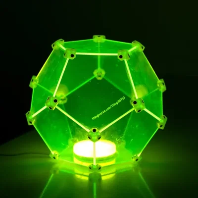 Mô hình hộp đa diện Dodecahedron lưu trữ đồ dùng độc đáo
