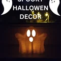 Mô hình ma in 3D trang trí Halloween phát sáng dễ thương - Thumbnail 1