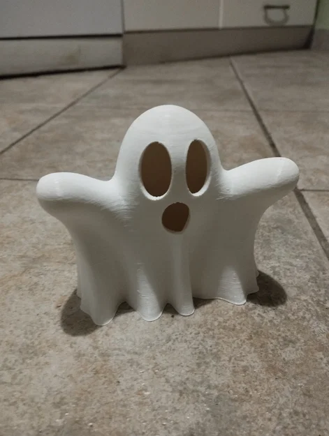Mô hình ma in 3D trang trí Halloween phát sáng dễ thương - Image 2