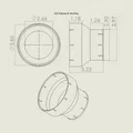 Adapter Ống Gió Từ 3” Sang 4” (Flex to Rigid Duct Adapter) - Thumbnail 1