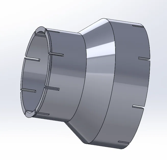 Adapter Ống Gió Từ 3” Sang 4” (Flex to Rigid Duct Adapter) - Image 2