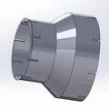 Adapter Ống Gió Từ 3” Sang 4” (Flex to Rigid Duct Adapter) - Thumbnail 2
