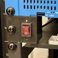 Giá gắn công tắc lên rack 19" (19" Rack Switch Mount) - Thumbnail 1