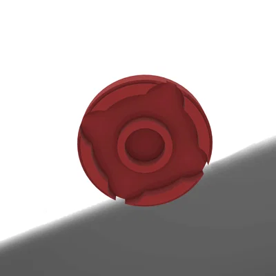 Mô hình 3D LEGO Round Flat Tile 2x2: Linh kiện lắp ráp tùy chỉnh