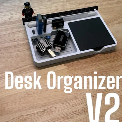 Desk Organizer V2 [SMALLER] – Khay sắp xếp bàn làm việc bản nhỏ