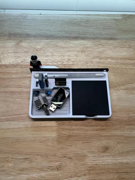 Desk Organizer V2 [SMALLER] – Khay sắp xếp bàn làm việc bản nhỏ - Image 2