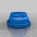 Giá giữ net cup 2 inch có ngàm khóa (Tabs) - Thumbnail 1