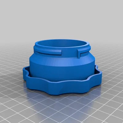 Giá giữ net cup 2 inch có ngàm khóa (Tabs)