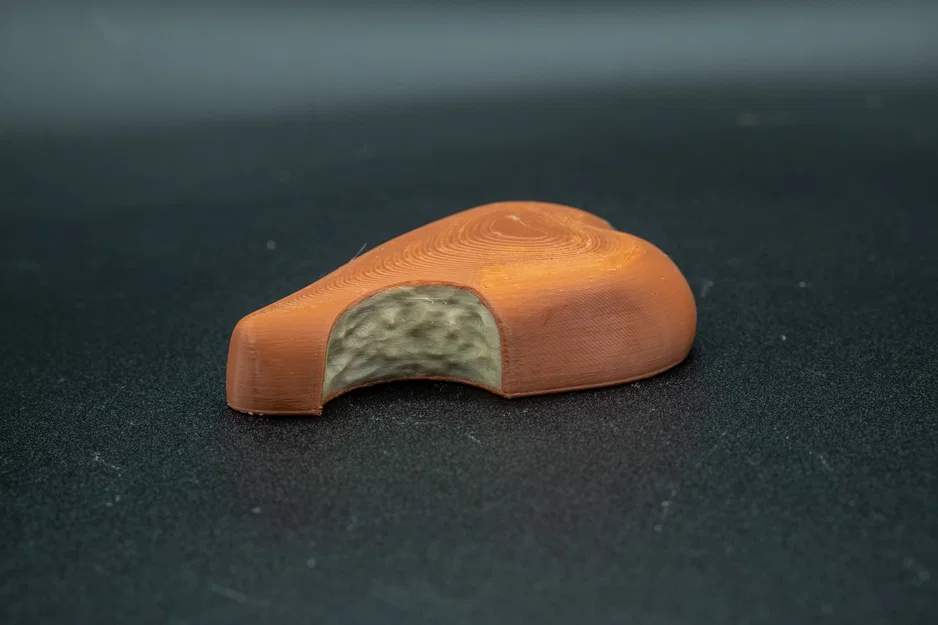 Reese's Valentine's Heart – Mẫu 3D trái tim Reese's cho Valentine - Image 1