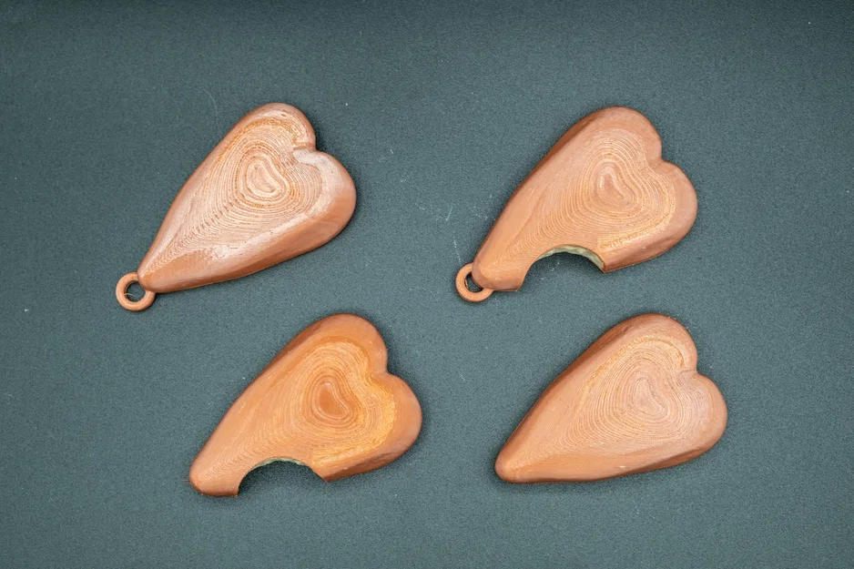 Reese's Valentine's Heart – Mẫu 3D trái tim Reese's cho Valentine - Image 4