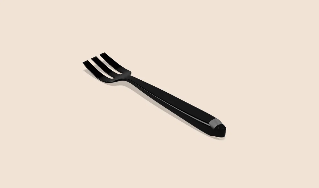 Mẫu nĩa ăn cơm (Simple Kitchen Fork) in 3D tiện lợi và tinh tế - Image 2