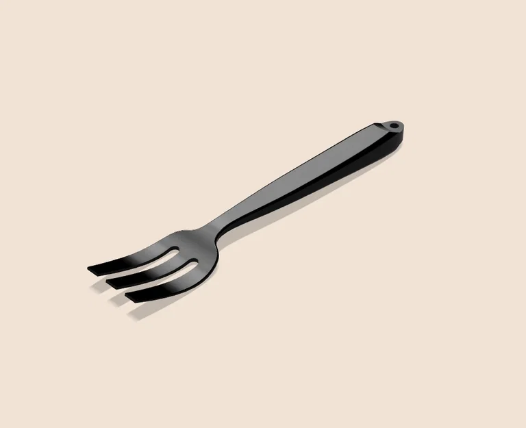 Mẫu nĩa ăn cơm (Simple Kitchen Fork) in 3D tiện lợi và tinh tế - Image 6
