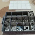 Hộp đựng linh kiện nhỏ với nắp gài - Thumbnail 1