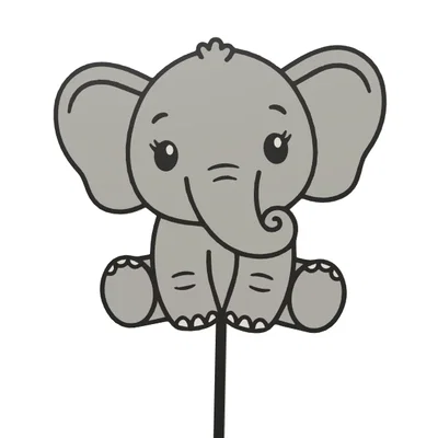 Elephant Topper – Topper Hình Voi