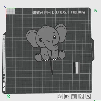 Elephant Topper – Topper Hình Voi