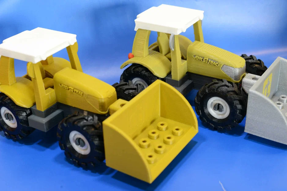 Tractor (Single Color) - Máy kéo Rigitrac bản một màu - Image 1