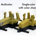 Tractor (Single Color) - Máy kéo Rigitrac bản một màu - Thumbnail 3