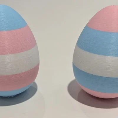 Mô hình quả trứng Trans Egg đa màu sắc độc đáo cho máy in 3D