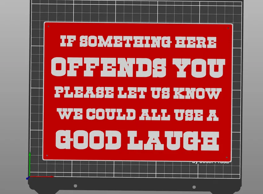 Bảng hiệu trang trí 3D Good Laugh Sign độc đáo cho văn phòng - Image 1
