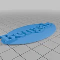 Mô hình logo Cincinnati Bengals - Tự in 3D vật phẩm cho fan - Thumbnail 2