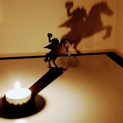 Máy chiếu bóng tea-light Halloween - V3