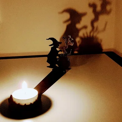 Máy chiếu bóng tea-light Halloween - V3