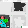 Mô hình đèn trang trí Ivysaur Lightbox in 3D cực chất cho fan Pokémon - Thumbnail 3